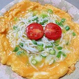 簡単で美味しい！シラスのオープンオムレツ